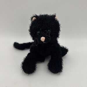 Ganz Webkinz Black Cat Plush Kitten Stuffed Animal